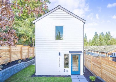 Construction of a Diana DADU floorpan located at 2518 NE 140th St Seattle, WA 98125
