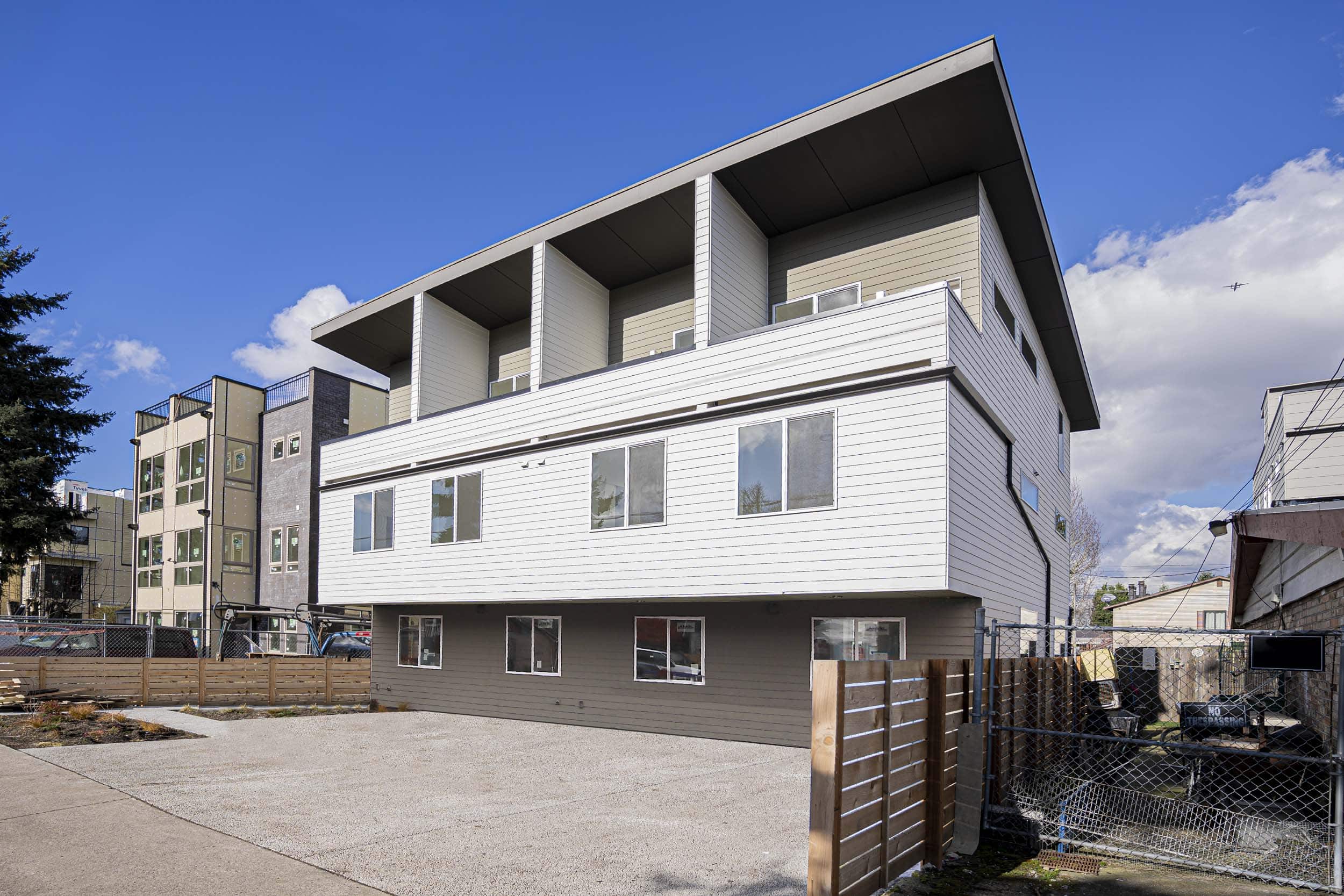 Unit 820 B Exterior of a Diana DADU floor-plan located at 820 S Rose Street Seattle, WA 98108
