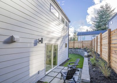 Construction of a Diana DADU floorpan located at 2518 NE 140th St Seattle, WA 98125