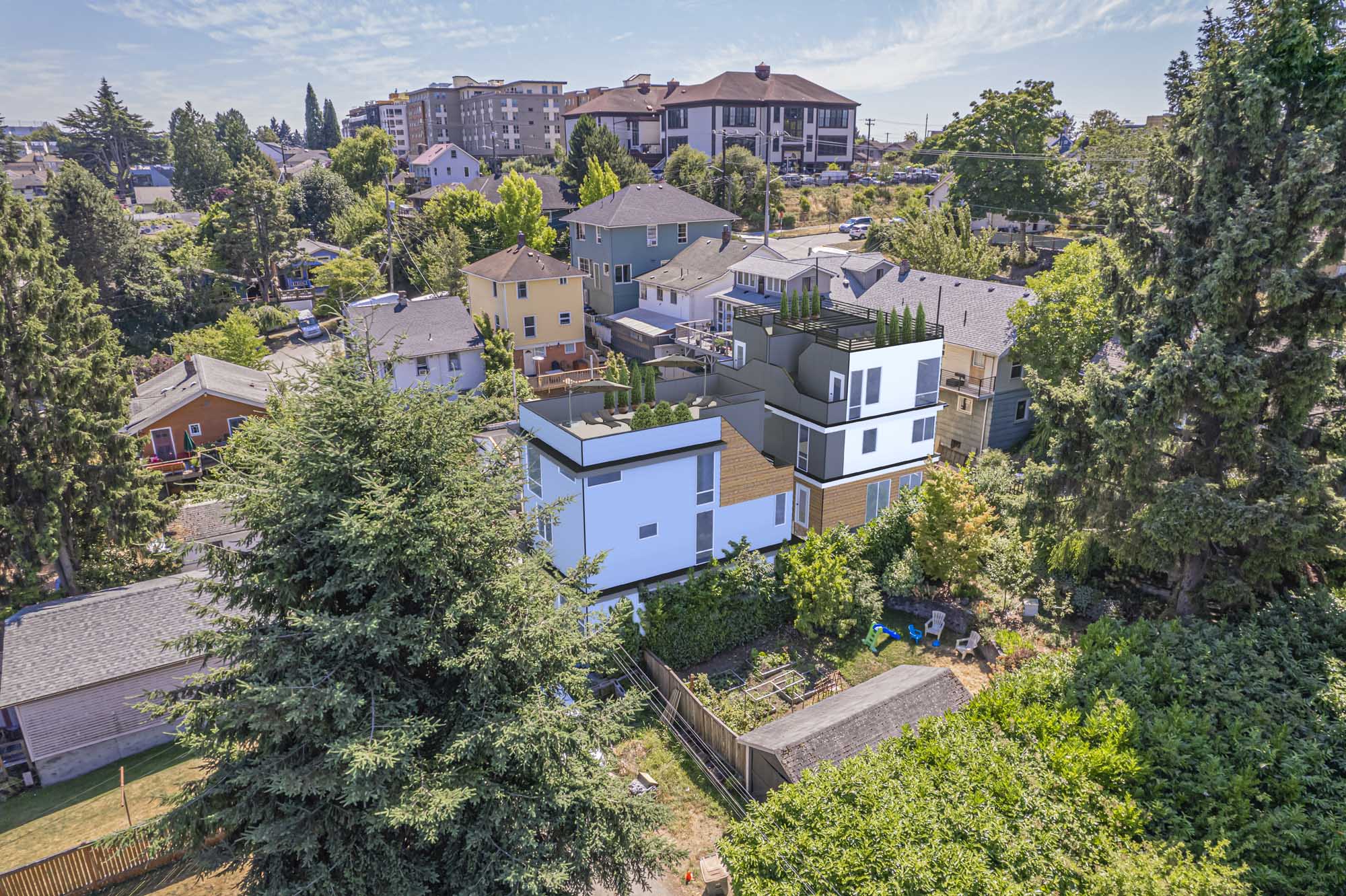 Unit 820 B Exterior of a Diana DADU floor-plan located at 820 S Rose Street Seattle, WA 98108