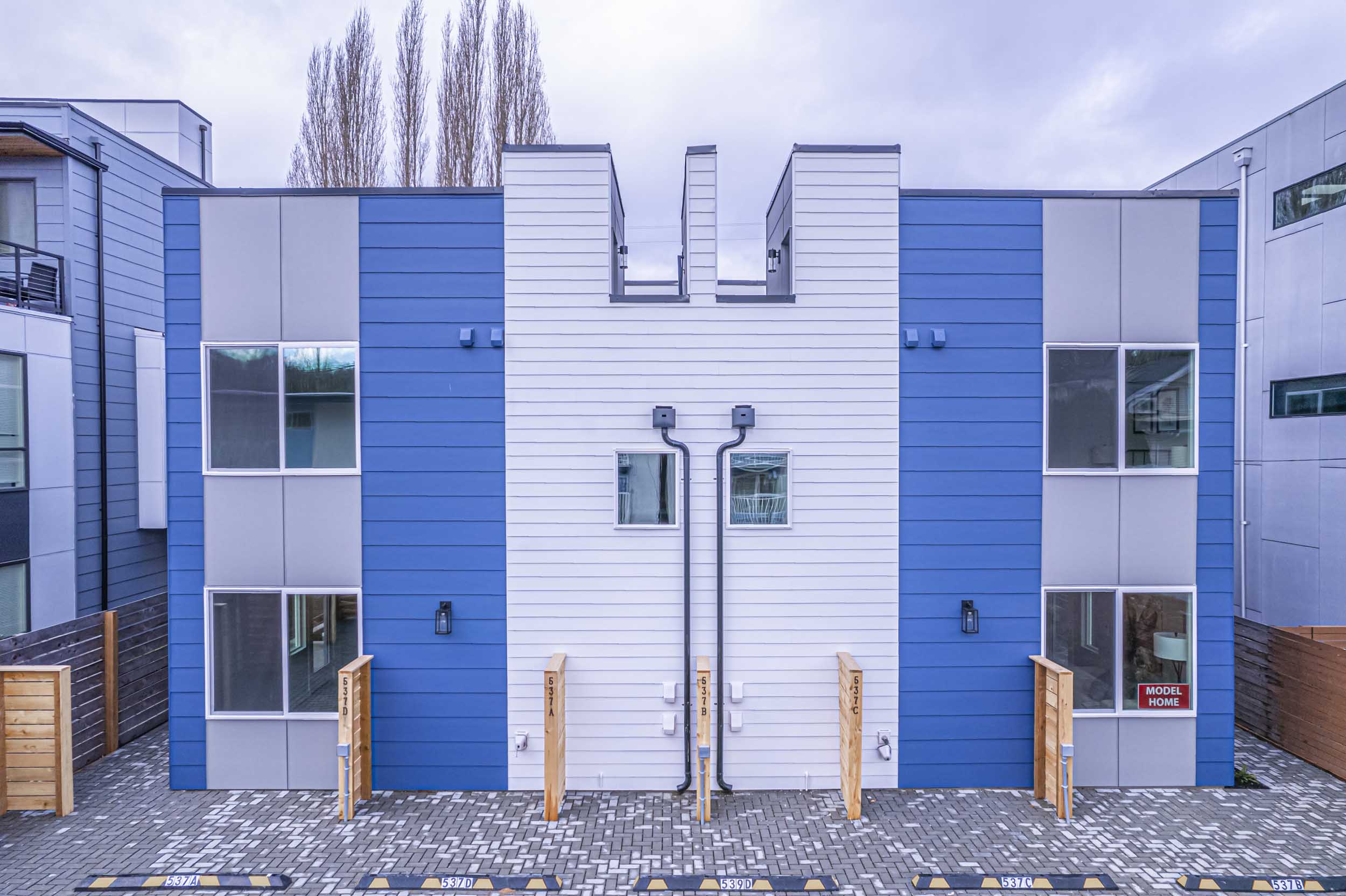 Townhome Construction Exterior