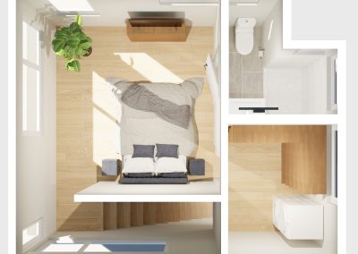 Design photos of a Margo DADU floor-plan located at 1116 E Hamlin St Seattle, WA 98102