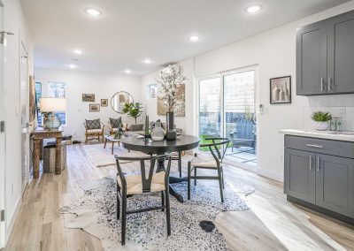Interior of a new DADU construction featuring our Diana DADU floor plan located at 2518 NE 140th St., Unit C Seattle, WA 98125
