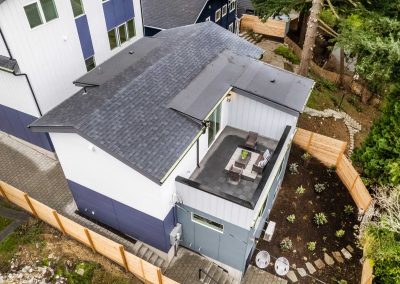 Exterior of a DADU located at 5409 37th Ave SW, Seattle, WA 98126