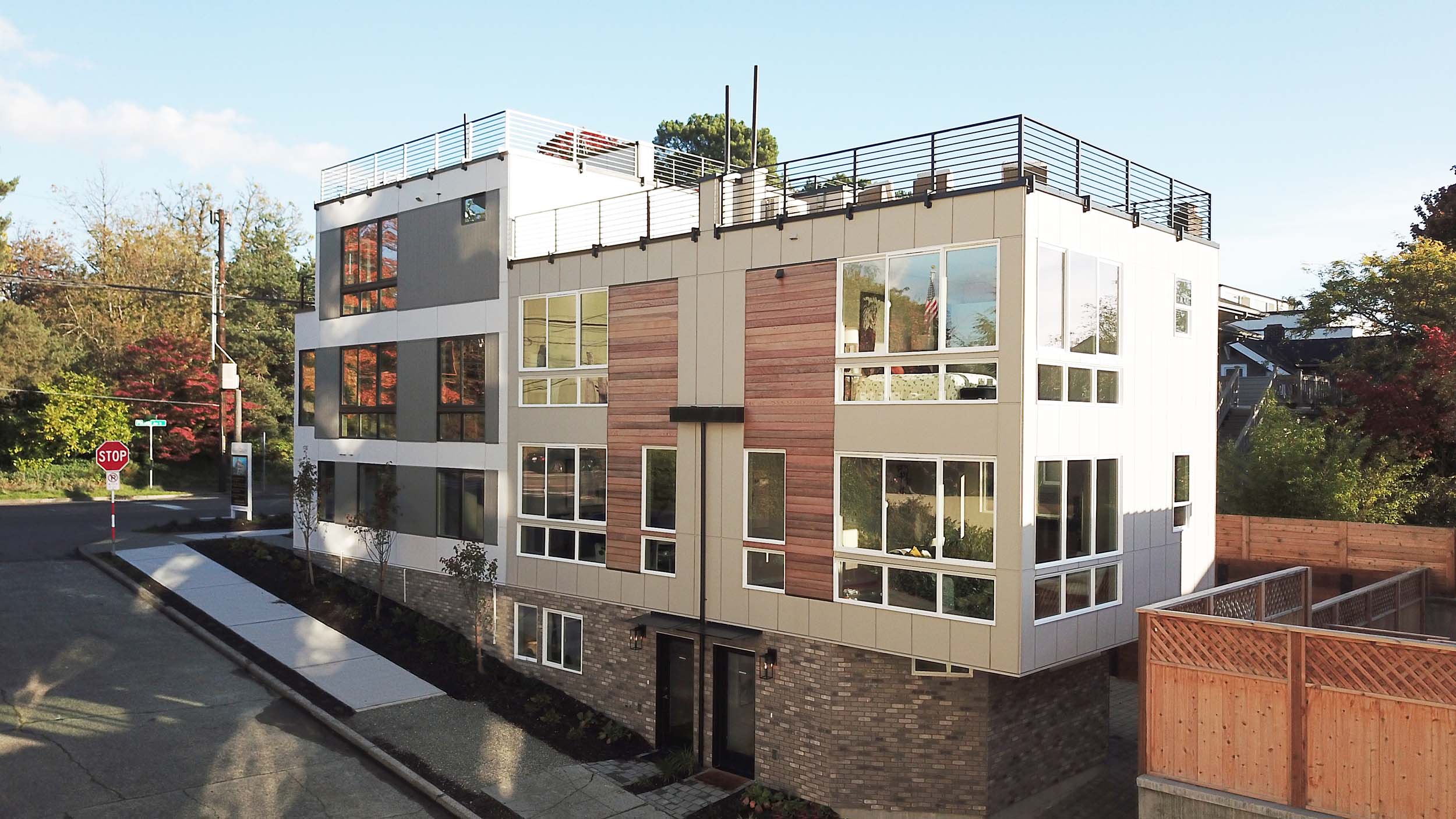 Unit 820 B Exterior of a Diana DADU floor-plan located at 820 S Rose Street Seattle, WA 98108