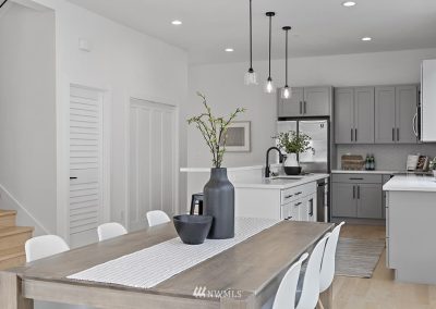 Interior view of custom home located at 10217 40th Ave SW, Seattle WA 98146