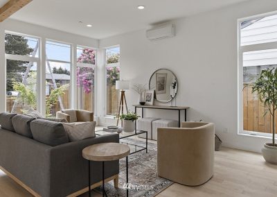 Interior view of custom home located at 10217 40th Ave SW, Seattle WA 98146