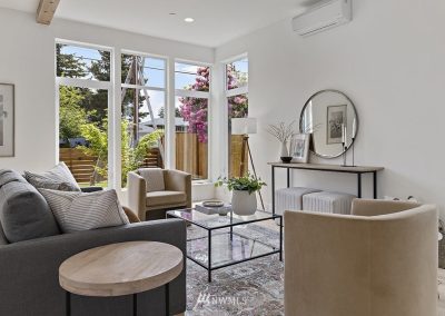 Interior view of custom home located at 10217 40th Ave SW, Seattle WA 98146