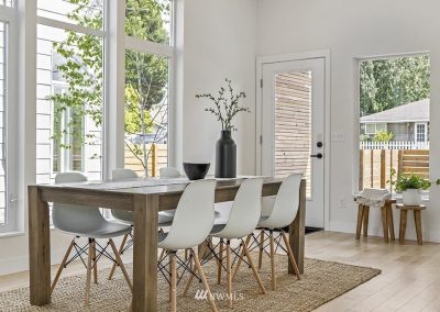 Interior view of custom home located at 10217 40th Ave SW, Seattle WA 98146