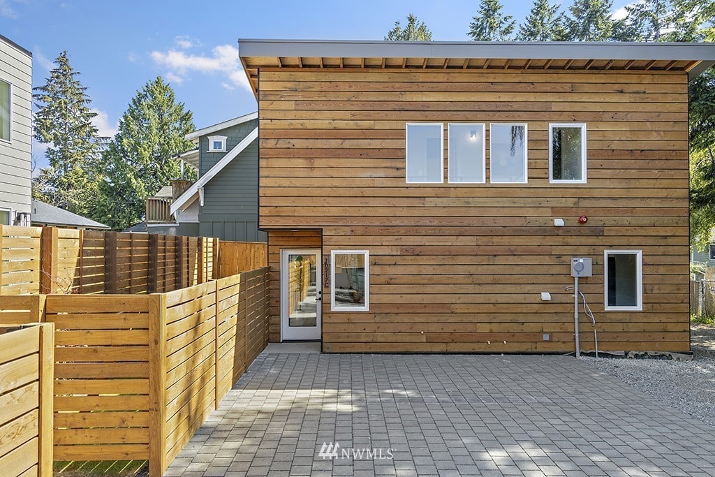 Unit 820 B Exterior of a Diana DADU floor-plan located at 820 S Rose Street Seattle, WA 98108