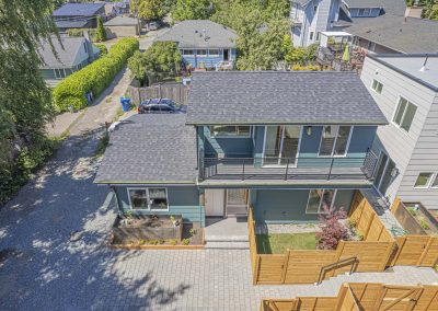 Exterior view of the Julyetta DADU floor plan built by Seattle DADU Builder.