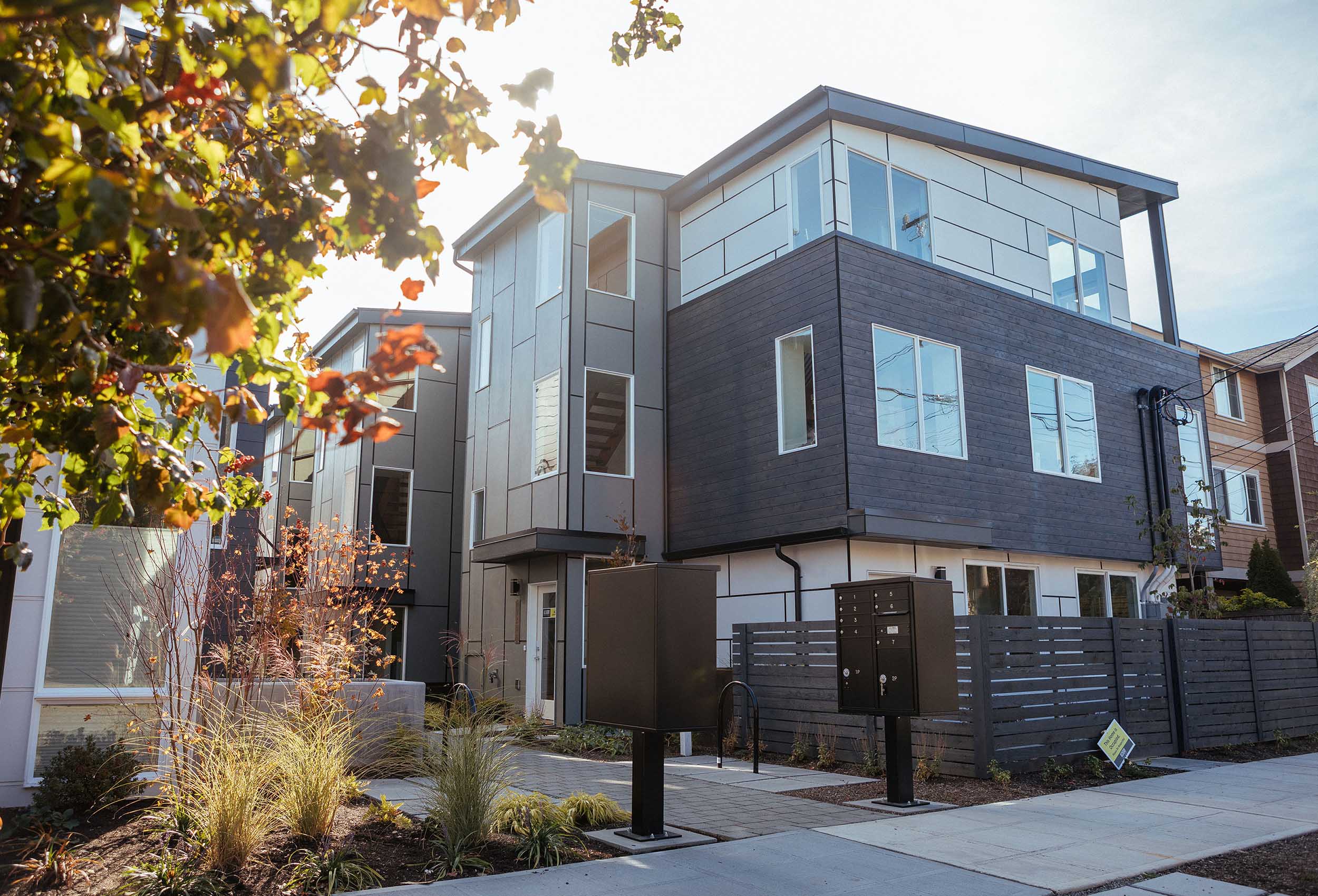 Unit 820 B Exterior of a Diana DADU floor-plan located at 820 S Rose Street Seattle, WA 98108