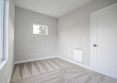 Seattle Backyard Cottage Construction - Interior Unit B. This DADU features our "Diana DADU" floorpan which is 840 sq. ft. with 2 bedrooms and 2 bathrooms.