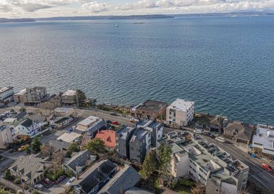 Beach Drive Duplexes - Aerial Photos