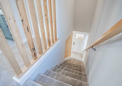 Seattle Backyard Cottage Construction - Interior Unit B. This DADU features our "Diana DADU" floorpan which is 840 sq. ft. with 2 bedrooms and 2 bathrooms.