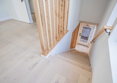 Interior of a new Seattle DADU construction featuring our Lily DADU floor plan which is 612 sq. ft. with 1 bedroom and 1.5 bathrooms.