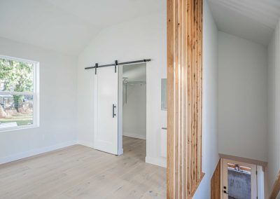 Interior of a new Seattle DADU construction featuring our Lily DADU floor plan which is 612 sq. ft. with 1 bedroom and 1.5 bathrooms.