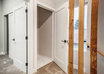 Seattle Backyard Cottage Construction - Interior Unit B. This DADU features our "Diana DADU" floorpan which is 840 sq. ft. with 2 bedrooms and 2 bathrooms.