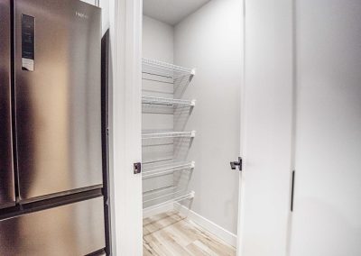 Seattle Backyard Cottage Construction - Interior Unit A. This DADU features our "Diana DADU" floorpan which is 840 sq. ft. with 2 bedrooms and 2 bathrooms.