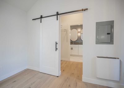 Interior of a new Seattle DADU construction featuring our Lily DADU floor plan which is 612 sq. ft. with 1 bedroom and 1.5 bathrooms.