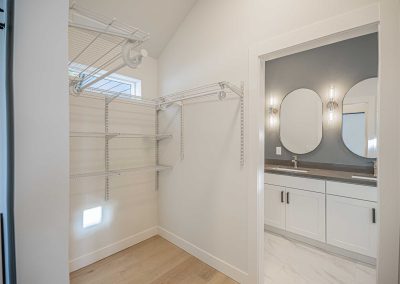 Interior of a new Seattle DADU construction featuring our Lily DADU floor plan which is 612 sq. ft. with 1 bedroom and 1.5 bathrooms.