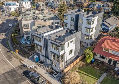 Beach Drive Duplexes - Aerial Photos