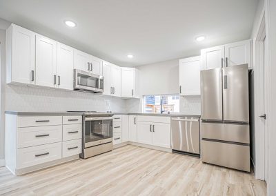 Seattle DADU construction - Interior Unit A. This DADU features our "Diana DADU" floorpan which is 840 sq. ft. with 2 bedrooms and 2 bathrooms.