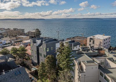 Beach Drive Duplexes - Aerial Photos