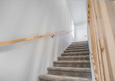 Seattle Backyard Cottage Construction - Interior Unit B. This DADU features our "Diana DADU" floorpan which is 840 sq. ft. with 2 bedrooms and 2 bathrooms.