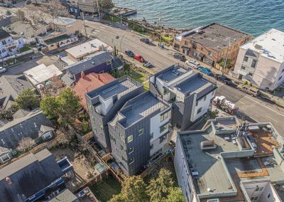 Beach Drive Duplexes - Aerial Photos