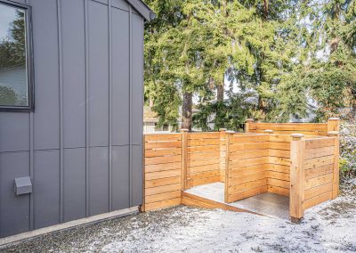 Exterior of a new DADU construction featuring our Diana DADU floor plan located at 10240 41st Ave SW Seattle, WA 98146