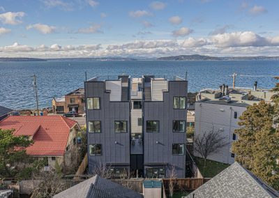 Beach Drive Duplexes - Aerial Photos