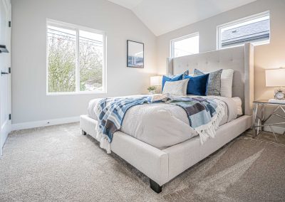 Seattle Backyard Cottage Construction - Interior Unit A. This DADU features our "Diana DADU" floorpan which is 840 sq. ft. with 2 bedrooms and 2 bathrooms.