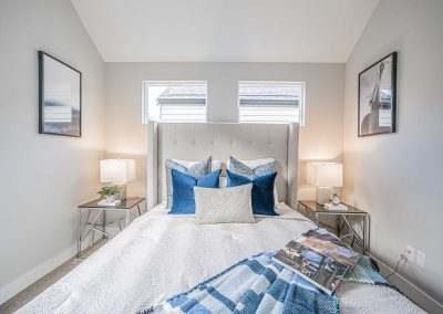 Seattle Backyard Cottage Construction - Interior Unit A. This DADU features our "Diana DADU" floorpan which is 840 sq. ft. with 2 bedrooms and 2 bathrooms.