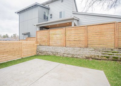 Exterior photos of a brand new ADU (Unit C) construction located at 8133 18th Ave SW Seattle, WA 98106