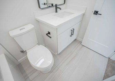 Interior photos of a brand new ADU (Unit C) construction located at 8133 18th Ave SW Seattle, WA 98106