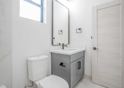 Interior photos of a brand new SFR (Unit B) construction located at 8133 18th Ave SW Seattle, WA 98106