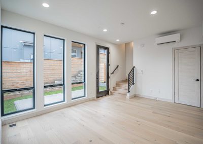 Interior photos of a brand new SFR (Unit B) construction located at 8133 18th Ave SW Seattle, WA 98106