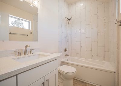 Interior of a new DADU construction featuring our Inna DADU floor plan located at 4253 S Spencer St., Seattle, WA 98118