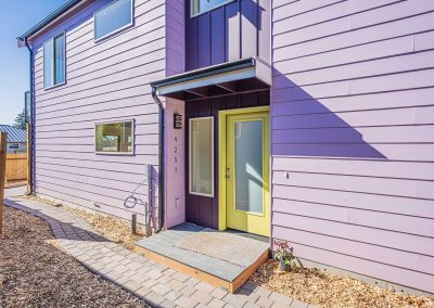 Exterior of our "Inna DADU" Floor plan on built on Spencer Street in Seattle, WA