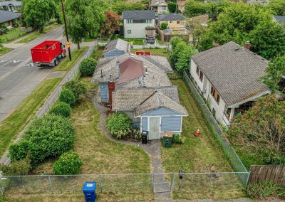 Before Aerial Photos - Whole House Renovation - 9002 12th Ave Seattle, WA 98106