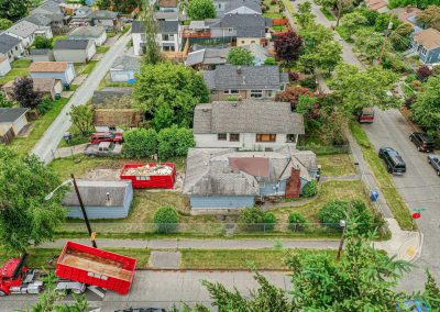 Before Aerial Photos - Whole House Renovation - 9002 12th Ave Seattle, WA 98106