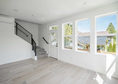 Interior photos of a brand new SFR (Unit A) construction located at 7557 15th Ave SW Seattle, WA 98106