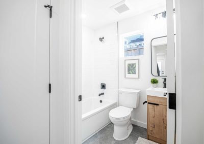 Interior photos of a brand new ADU (Unit B) construction located at 4430 47th Ave SW, Seattle, WA 98116