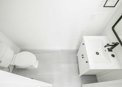 Interior photos of a brand new SFR (Unit A) construction located at 7557 15th Ave SW Seattle, WA 98106