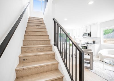 Interior photos of a brand new DADU construction located at 4432 47th Ave SW, Seattle, WA 98116