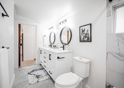 Interior photos of a DADU renovation project located at 2005 S Stevens St Seattle, WA 98144