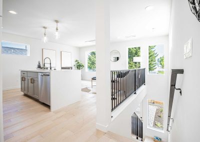 Interior photos of a brand new ADU construction located at 9002B 12th Ave SW, Seattle, WA 98106