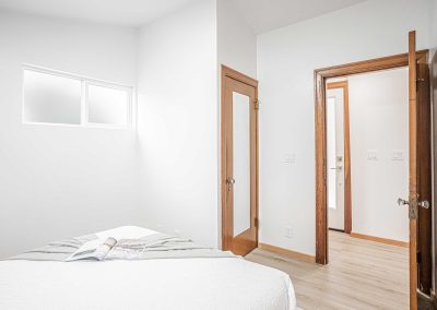 Interior photos of a DADU renovation project located at 2005 S Stevens St Seattle, WA 98144