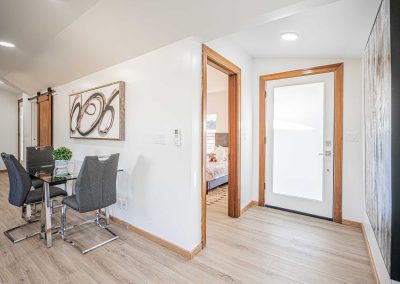 Interior photos of a DADU renovation project located at 2005 S Stevens St Seattle, WA 98144